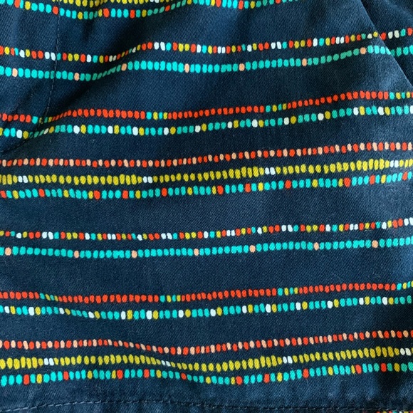 Merona size 0 navy shorts with strip detail - Picture 2 of 4